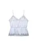 Para Comercio Exterior Transfronterizo Europeo y Americano Verano Nuevo Estilo Francés Sexy Pura Deseo Encaje Patchwork Corbata Cuello en V Camisola Top
