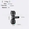 2-2 tapón de bola de purga hacia atrás tapón Tapa Barra T codo tapón partición atomización paisajismo tubería de purificación de agua accesorios