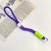 Cordão para Celular Corda de Chave Fio Trançado Ajustável Amarrado Alça de Corda Destacável Transversal Celular Anti-Perda Modelo Criativo