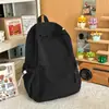 Mochila Estudiantil Fresca y Sencilla Estilo Japonés, Color Sólido, Ligera, Mochila de Viaje Estilo Bosque, Versión Coreana, Versátil para Hombres y Mujeres, Mochila para Laptop