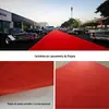 Abertura Tapete Vermelho Extra Grosso Antiderrapante Casamento Descartável Porta Área Externa Grande Resistente ao Desgaste Palco Exposição Tapete
