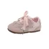 Tênis Esportivo Feminino, Sapatos de Malha Respirável para o Verão, Sapatos de Bebê Antiderrapantes com Solado Macio Estilo Princesa, Calçados Casuais para Crianças de 3 a 6 Anos