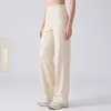 Ropa de Yoga para Mujer Moda Versátil Holgada Pantalones de Yoga de Pierna Ancha Cintura Alta Adelgazantes Fitness Pantalones Largos Estilo Nuevo Caída Pantalones Deportivos