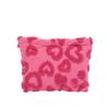 2025 Nova Bolsa Casual Horizontal Recheada Fresca e Fofa Amor Moda Casual Bolsa para Armazenar Batom Bolsa de Embreagem Casual
