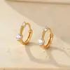 Brincos de Clipe Duplos de Diamante em Prata Esterlina 925 para Mulheres, Design de Céu Estrelado de Luxo Leve, Amigáveis ao Ouvido, Brincos Estilosos, Populares em Transmissões Ao Vivo