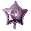 Luz de estrela de cinco pontas de 18 polegadas grilo aniversário casamento decoração balão de filme de alumínio atividade de atacado layout bola de ar flutuante atacado