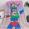 Manta Fofa do Crayon Shin Manta de Soneca para Crianças do Jardim de Infância Cobertor de Cama Dormitório de Estudante Cama Cama Manta de Cama Uso Duplo