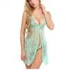 Comércio Exterior Europeu e Americano Lingerie Sexy Feminina Renda de Cílios Roupa Íntima Sexy Suspensórios Saia Fenda Pijama Atacado Geração