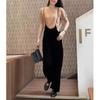 23095 Damei Ai Yuan 2025 Primavera/Verano Nuevo Color Sólido Manga Corta Camiseta Base Camisola Mono Ropa de Mujer Reductora de Edad