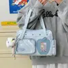 Bolso Ita Grande Versátil de Moda Nuevo 2026 para Mujer, Bolso Tote de Hombro Simple de Moda Casual Estilo Universitario para Chicas