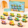 Tren Magnético de Madera de Colores para Niños, Tren Magnético de Números, Bloques de Construcción Cognitivos de Color y Número para Bebés, Juguete de Ensamblaje
