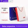 Bolsas Tote Promocionais Corporativas, Sacolas de Compras para Feiras Impressas, Sacolas de Papelão Branco Publicitárias, Papel Especial Personalizado, Brindes Recicláveis