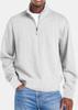 Nuevos Productos de Otoño de Amazon Tops Casuales de Manga Larga con Cierre para Hombre Ropa Deportiva Moda Polo Slim de Otoño