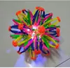 Pelota mágica telescópica luminosa grande pelota que florece pelota de contracción puesto de juguetes para niños al aire libre mercado nocturno suministro al por mayor