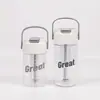 Copo de água de verão moderno para estudantes, copo com canudo estilo ins, copo de chá floral portátil, copo de chá e café de alta aparência para escritório