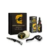 Kit de Barba Amazon Cuidados com a Barba Bálsamo Modelador Ferramenta Roller 540 Pente Escova Modelagem de Barba