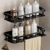 Rack de armazenamento de vaso sanitário sem perfuração Prateleira de banheiro Lavagem de vaso sanitário Mesa de lavagem de banheiro Rack de armazenamento de parede montado na parede
