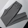 Pantalones de Verano para Hombre de Seda de Hielo Frescos con Protección Solar Pantalones Casuales de Verano de Alta Gama que Combinan con Todo Pantalones Rectos Delgados y Transpirables