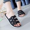 Sandalias para Mujer 2023 Verano Estilo Coreano Exterior Planas sin Cierre Sandalias de Playa para Mujer Huecas Transpirables Planas Antideslizantes