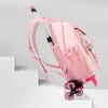 Mochila con Ruedas para Escuela Primaria Natural Fish, Gran Capacidad, para Niños y Niñas de Tercero a Sexto Grado, Suministrada Directamente por el Fabricante