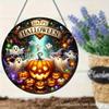 Vendas Diretas da Fábrica, Série de Elementos de Abóbora de Halloween Transfronteiriça, Atmosfera Festiva Decoração Interna e Externa Disco Acrílico