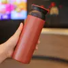 Copo Térmico de Aço Inoxidável 304 de Alta Qualidade, Copo de Café Portátil com Design de Alça Simples, Adequado para Uso ao Ar Livre e no Escritório