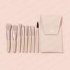 8 mini brochas de maquillaje portátiles set de brochas de maquillaje correctoras belleza transfronteriza herramienta sombra de ojos brocha de maquillaje