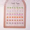 Mini Acessórios para Nail Art de Legumes Desenho Gelo Transparente Resina Peças Pequenas Materiais DIY Brincos Presilhas de Cabelo Decorações de Unha Vestíveis