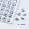 Cristal Dongzhou Geométrico Coração Gordo 6*5,3 Corações para Nail Art Strass Feito à Mão Coração de Diamante Artificial 4815 Decorações DIY para Nail Art