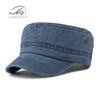 Sombrero para Hombre Verano Delgado Transpirable Gorra de Algodón Lavado Casual Combinable Vintage Gorra Plana Gorra Militar Personalizada para Mujer