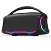 Nuevo Chip DSP Audio de Alta Potencia 160W Potente Subwoofer de Diafragma Altavoz Bluetooth Estilo Camping al Aire Libre Luz RGB