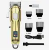 Novo Barbeador Elétrico Transfronteiriço Máquina de Cortar Cabelo Máquina de Cortar Cabelo Cabeça de Óleo Recarregável Profissional Doméstico Máquina de Cortar Cabelo Elétrica