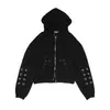 Sudadera con capucha oscura personalizada estilo Ins europeo y americano transfronteriza, camiseta de manga larga, jersey, chaqueta retro, moda urbana