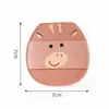 Esponja de Polvo de Piel de Animal Sintética, No Absorbe el Polvo, Cojín de Textura Aérea Malvavisco, Esponja de Maquillaje para Belleza, Doble Uso para Aplicación Seca y Húmeda, Esponja de Polvo Grande