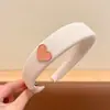 Faixa de cabelo da moda e estilosa na cor café para mulheres, faixa de cabelo versátil de alta qualidade, faixa de cabelo antiderrapante para lavar o rosto, acessório de cabelo estilo coreano
