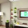 Estante de Flores para Interiores Ahorra Espacio, Multicapa y Sencillo para Balcón y Sala de Estar, Adecuado para Plantas Suculentas