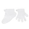 Cubierta Desechable para Mascarilla de Pies Plástico Mascarilla para Manos Baño de Pies Prueba Cubrezapatos Bolsa Transparente Impermeable Cubrepiés de Tubo Largo Cubrezapatos Cubrepiés Universal