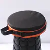 Taburete plegable portátil para exteriores, cojín redondo de esponja, taburete telescópico, taburete de viaje para almacenamiento, cojín de asiento de tela Oxford impermeable