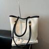 Bolso de Mujer 2025 Otoño Nuevo de Gran Capacidad para Estudiante Clase Viajero Estilo Occidental Bandolera Bolso Tote Bolso de Hombro