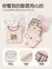 Conjunto Casa Algodão Puro Fino Estilo Coreano Roupas de Casa para Meninas Gola Redonda Manga Longa Pijama Infantil Masculino Classe A Verão