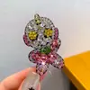 Pinza para el pelo de strass Altman para niños, estilo Liu Yifei, pinza bb para flequillo de niña, pinza para el pelo de temperamento de princesa mayor, pinza para el pelo, pinza para el pelo