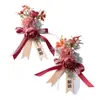 Estética Rosa Champaña Rosa Hortensia Ramillete Flor de Muñeca Novio Novia Padrino Dama de Honor Boda Flor de Solapa