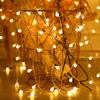Luz ambiental para exteriores Luz de bola grande Guirnalda de luces LED con luces decorativas para carpa con toldo de camping luces de jardín para camping