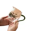 Juego de Té Doméstico de Alta Gama con Taza de Presentación de Vidrio de Borosilicato Alto, Accesorios para Té Kung Fu, Filtro, Divisor de Té, Piezas de Repuesto y Colador de Té
