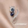Moda coreana nueva broche de lirio calla atmósfera de alta gama cristal brillante moda accesorios para abrigo corsage pin