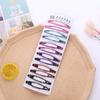 Nova gota de 8,5 cm óleo BB clipe preto grampo de cabelo areia cor clipe cartão acessórios para o cabelo acessórios da cabeça das senhoras