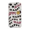 Diseño Casual de Letras Inglesas Adecuado para iPhone 17 Pro Max, Funda para Teléfono Apple 16 Mate con Agujero Grande, 15/14 a Prueba de Golpes