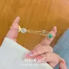 Estilo Lujo Ligero Menta Mambo Pulsera de Nicho Lujo Ligero de Gama Alta Versátil Simple Elegante Pulsera de Segunda Mano Estilo Pequeña Fragancia para Mujeres