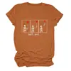 Amazon eBay site independente moda casual personalizada feminina "bem merda" caveira braço quebrado balão gola redonda Camiseta