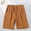 Pantalones deportivos nuevos holgados casuales de algodón compuesto Verano americano Simple versátil Pantalones cortos de cinco puntos Venta directa de fábrica